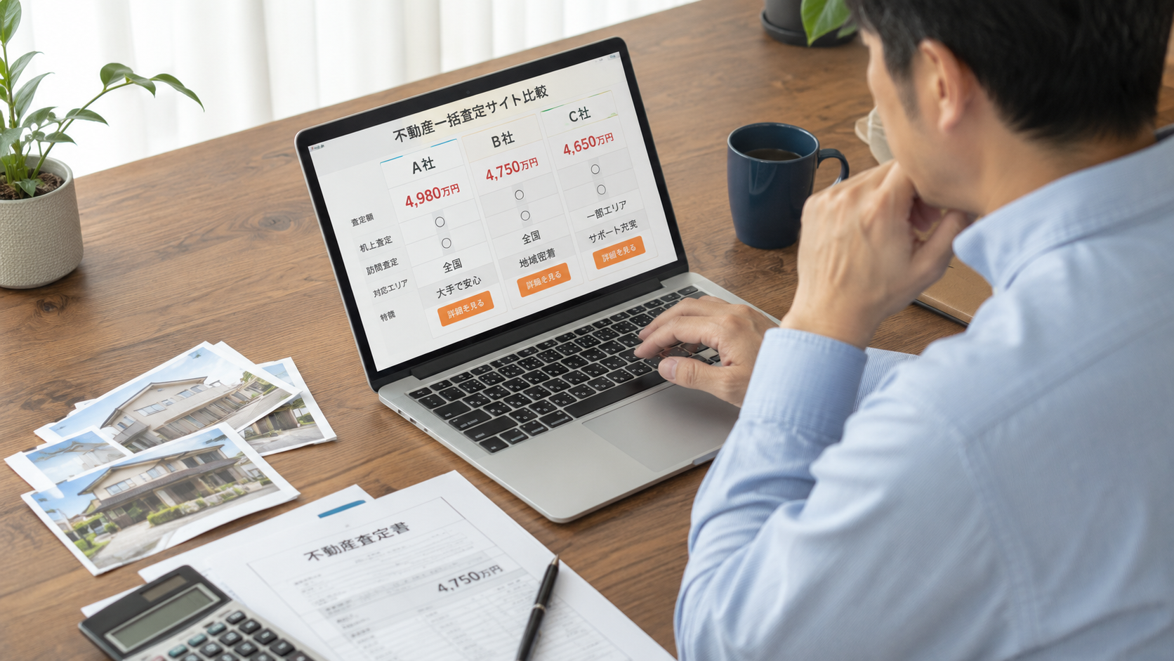 親の家の不動産一括査定3社徹底比較｜HOME4U・SUUMO・イエウールはどう違う？
